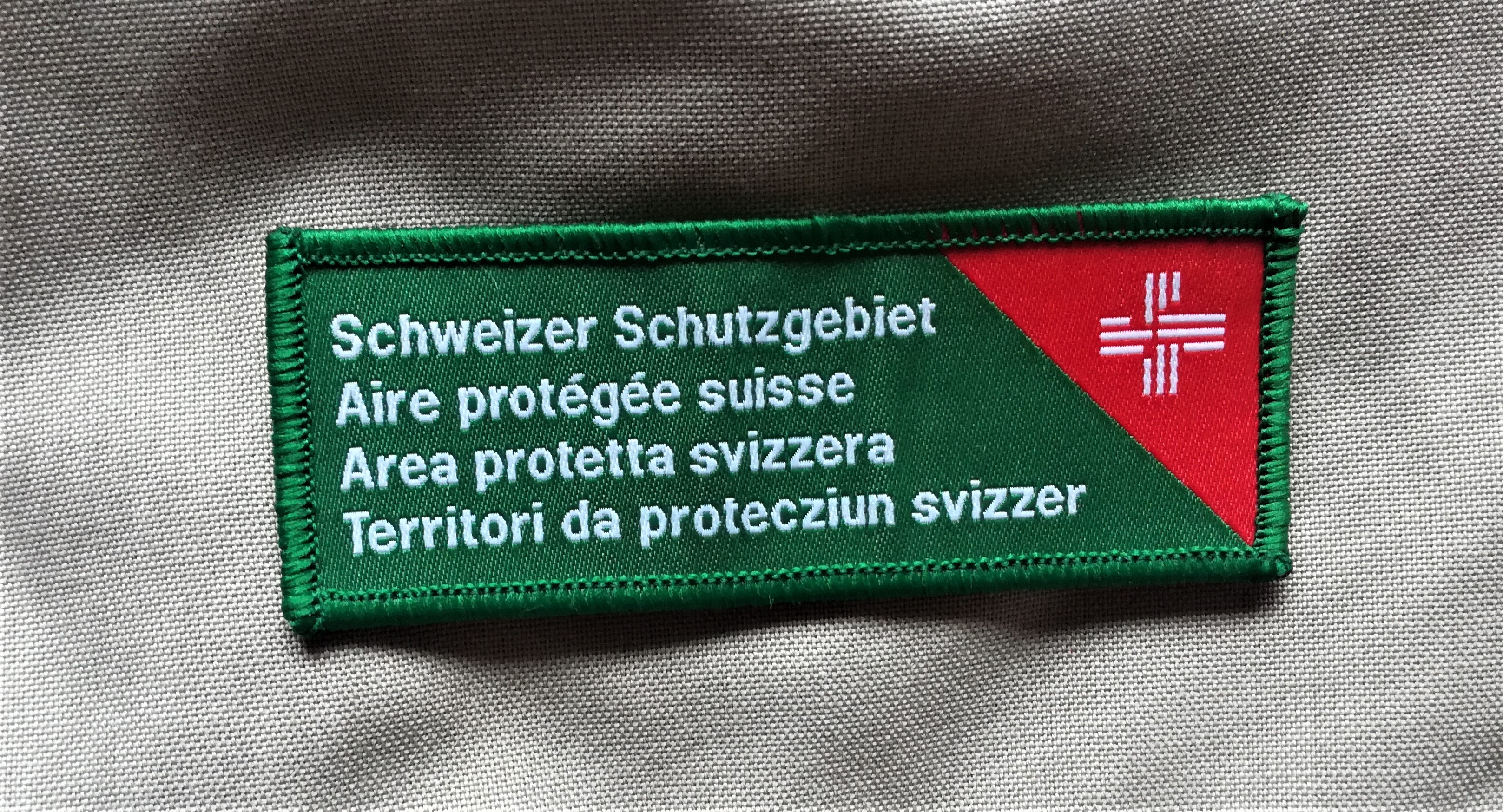 Badge Aires protégées